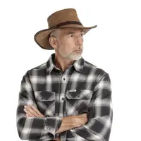 Bushman Pánský a dámský klobouk Airflow, hnědý XXL