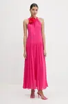 Šaty Farm Rio růžová barva, maxi, 342069