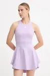 Sportovní šaty adidas Performance GAMESET fialová barva, mini, JW2980