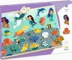 Dřevěné Puzzlo Sea
