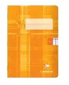 Školní sešit Clairefontaine Metric A5 "545" čtverečkovaný, 40 listů CZ/SK, oranžový