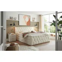 MID.YOU POSTEL BOXSPRING, 180/200 cm, krémová