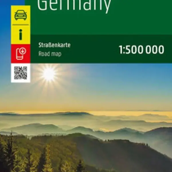 Německo 1:500 000 / automapa