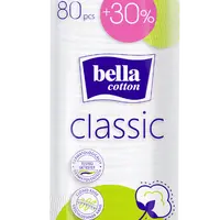 Bella Cotton Classic odličovací tampony 80 ks +30 %