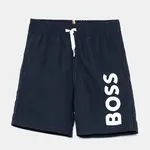 Dětské plavkové šortky BOSS tmavomodrá barva, J51973