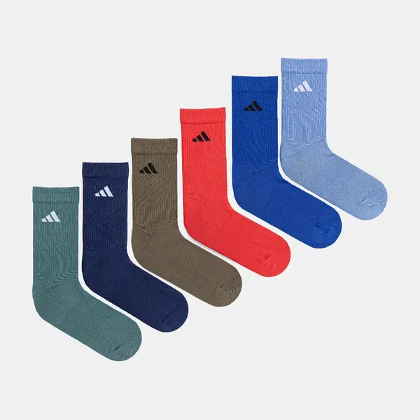 Ponožky adidas 6-pack černá barva, JW2774