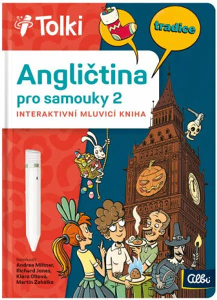 Tolki Angličtina pro samouky 2 - Kouzelné čtení Albi