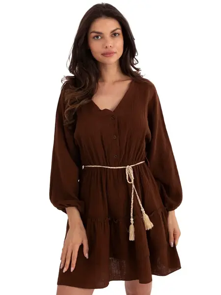 Dress-MI-SK-A5079.27-dark brown