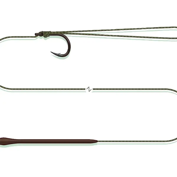 Madcat návazec standard pellet rig suspending - 0,80 mm 55 cm 1/0
