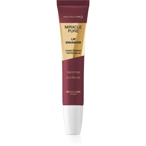 Max Factor Miracle Pure Lip Enhancer hydratační lesk na rty odstín 060 Acai Haze 12 ml