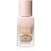 Revolution Skin Silk Serum Foundation lehký make-up s rozjasňujícím účinkem odstín F1 23 ml