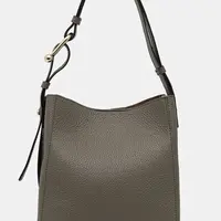 Kožená kabelka Furla zelená barva, WB01373.HSF000.2810S