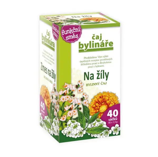 BYLINÁŘ Čaj na žily 40 sáčkov