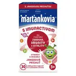 WALMARK Marťankovia s imunactivom jahodová príchuť 30 cmúľacích tabliet