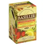 BASILUR Assorted Black Magic zmes čiernych čajov 25 vrecúšok