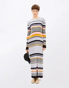 Armedangels Kaamila Stripes 3118 misty morning-deep rosalilly L
