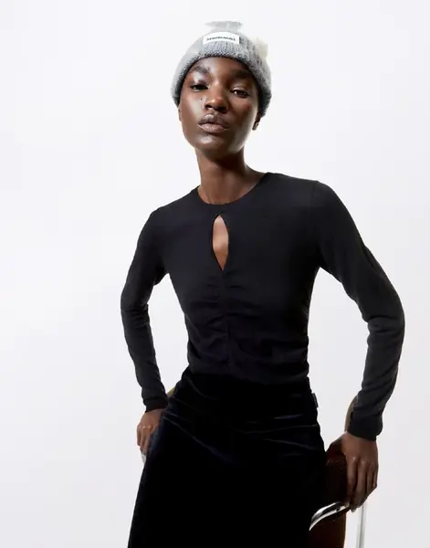 Armedangels Laleaa Festive 105 black M