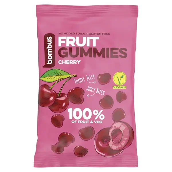 BOMBUS Fruit gummies cherry 35 g