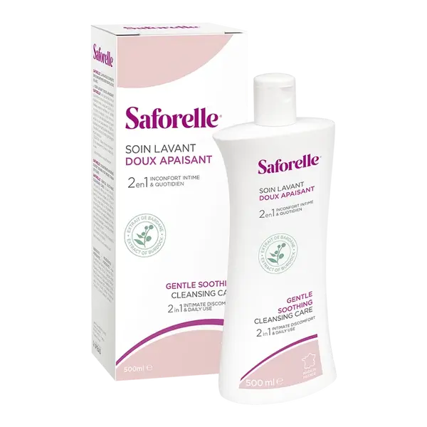 SAFORELLE gél na intímnu hygienu 500 ml