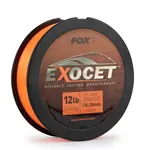 Fox vlasec Exocet Fluoro Orange Mono 12lb 5,5kg 0,28mm 1000m
