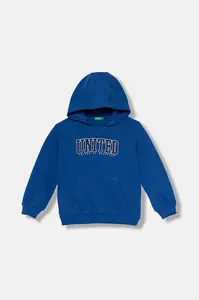 Detská bavlnená mikina United Colors of Benetton