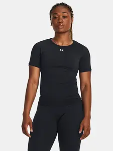 Čierne športové tričko Under Armour UA Train Seamless SS
