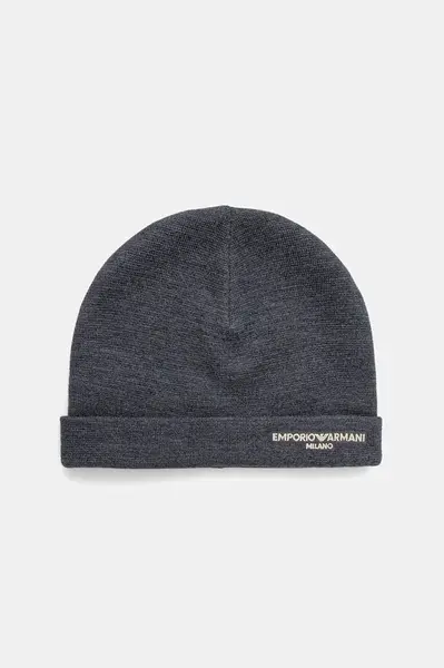 Vlnená čiapka Emporio Armani