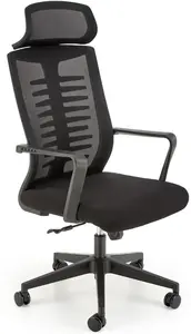 HALMAR Kancelárská stolička FABIO čierna