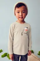 Bavlnené tričko s dlhým rukávom Mayoral