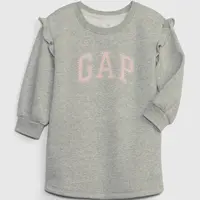 Šedé dievčenské mikinové šaty GAP