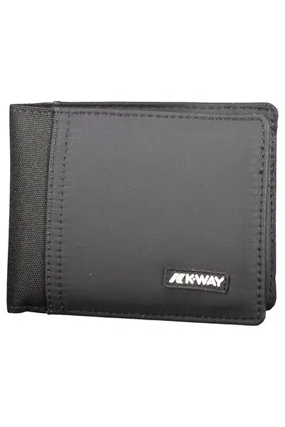 K-WAY BLACK MEN'S WALLET