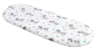 Medi Partners Fitted sheet for a stroller - cotton - Teddy bear, blue