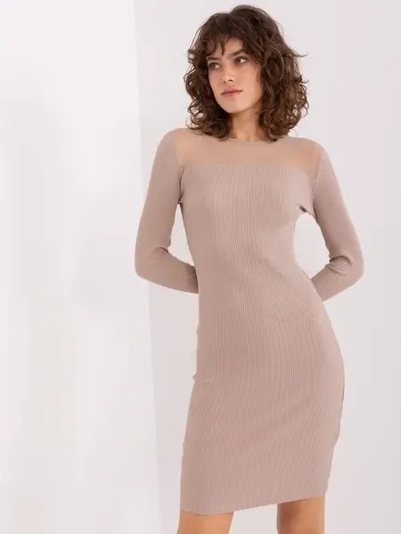 Dress-RV-SK-9217.73P-dark beige