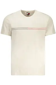 Pánske béžové tričko Tommy Hilfiger