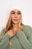 marka niezdefiniowana Čapica s fleece Iwona K221 biely