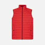 Red men's down vest Geox Kennet - Men's
