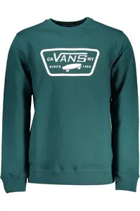 Zelená mikina VANS bez kapucne