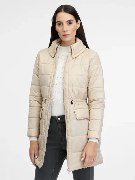 Cream women's winter jacket ORSAY - Women's