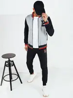 Pánsky teplákový súprav Farba sivá DSTREET