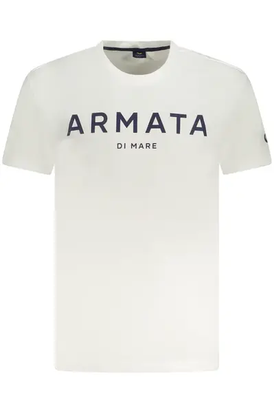 Biele tričko ARMATA DI MARE s krátkym rukávom