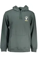 VANS zelená pánska mikina bez zipsu