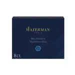 Inkoustové bombičky Waterman, 8ks modročerné