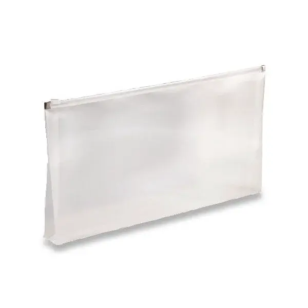 Plastová ZIP obálka, DL, 5 ks - průhledná