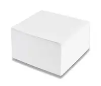 Poznámkový bloček - nelepený - 90 × 90 × 50 mm, 500 listů