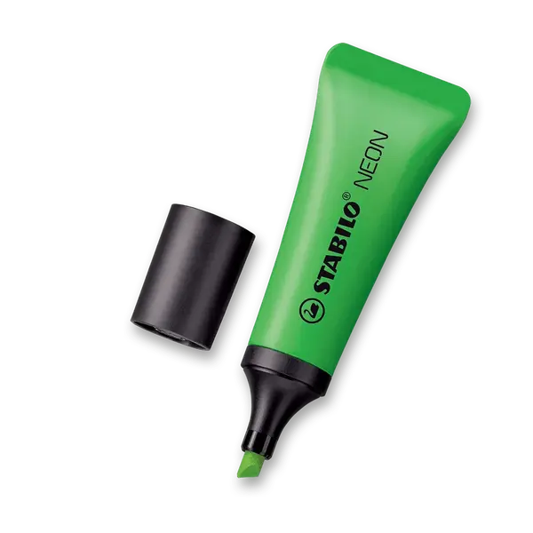 Zvýrazňovač Stabilo Neon - zelený
