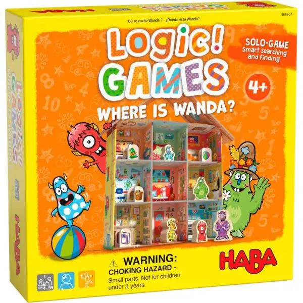 Haba Logic! GAMES Logická hra pro děti Kde je Wanda od 4 let