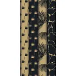 Dárkový balicí papír Essentiel Kraft - 2 x 0,7 m, mix motivů