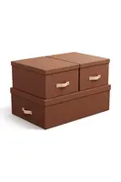 Sada úložných krabíc Bigso Box of Sweden 3-pak