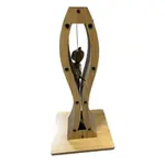 Škrabadlo EP ve tvaru ryby s hračkou 30x30x61