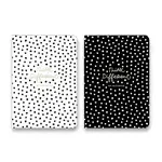 Náčrtník Shkolyaryk Muse Sketch & Note Black & White - A5, čistý, 64 listů